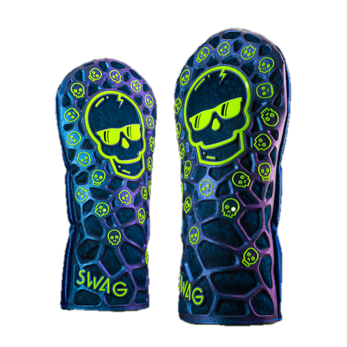 Dazzle Blue Skull TPU Driver Cover