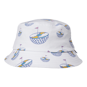 On The Dance Floor Bucket Hat White
