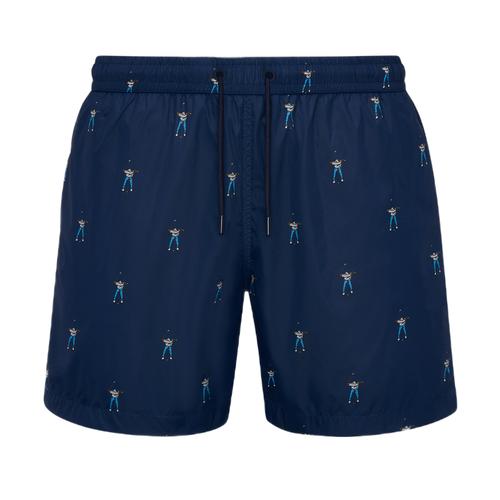All Over Swingman Trunks Navy