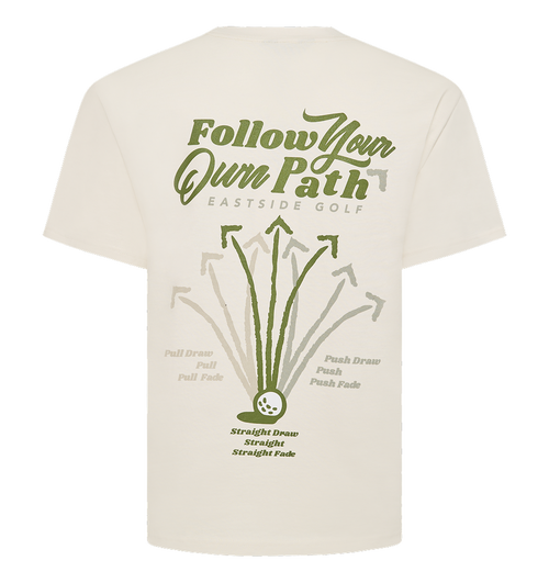 Follow Your Own Path Tee Jet Stream