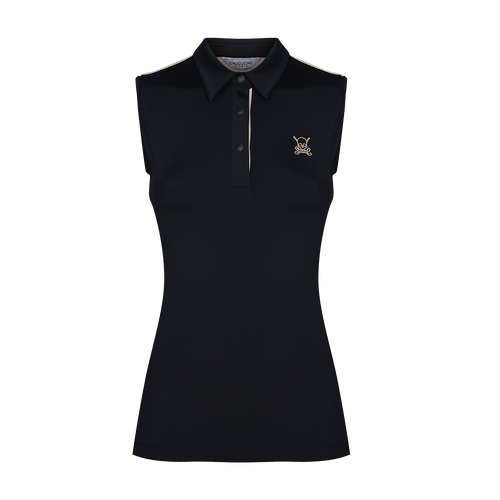 Venturi Sleeveless Top Black