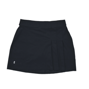 Verve Side Pleated Skirt Black