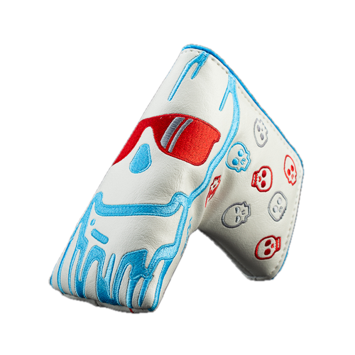 Jumbo Dripping Skull White Blade Cover