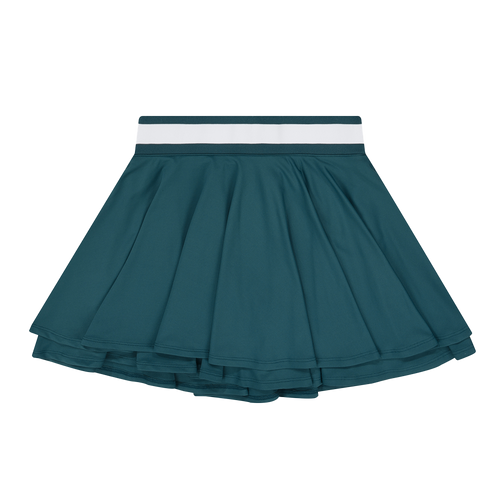 Double Full Skirt Deep Green
