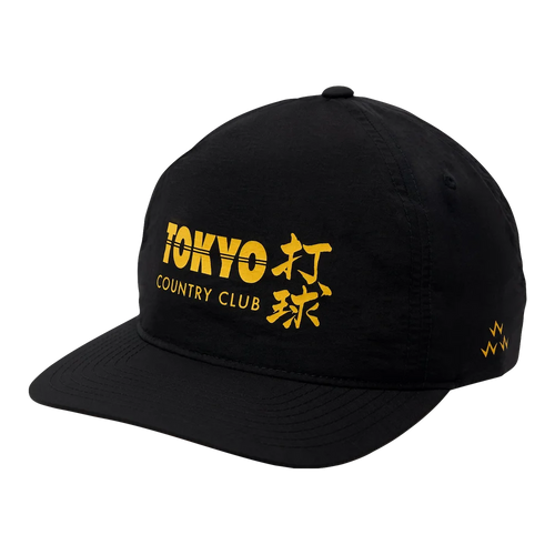 Tokyo Country Club Snapback - Black