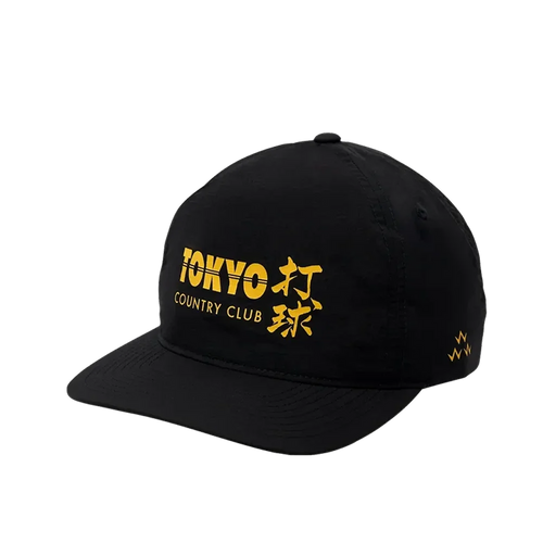 Tokyo Country Club Snapback Black